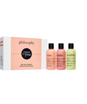 congrats shower gel gift set